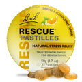 Bach RESCUE PASTILLES, Orange and Elderflower Flavor, Natural Stress RESCUE Au supplements