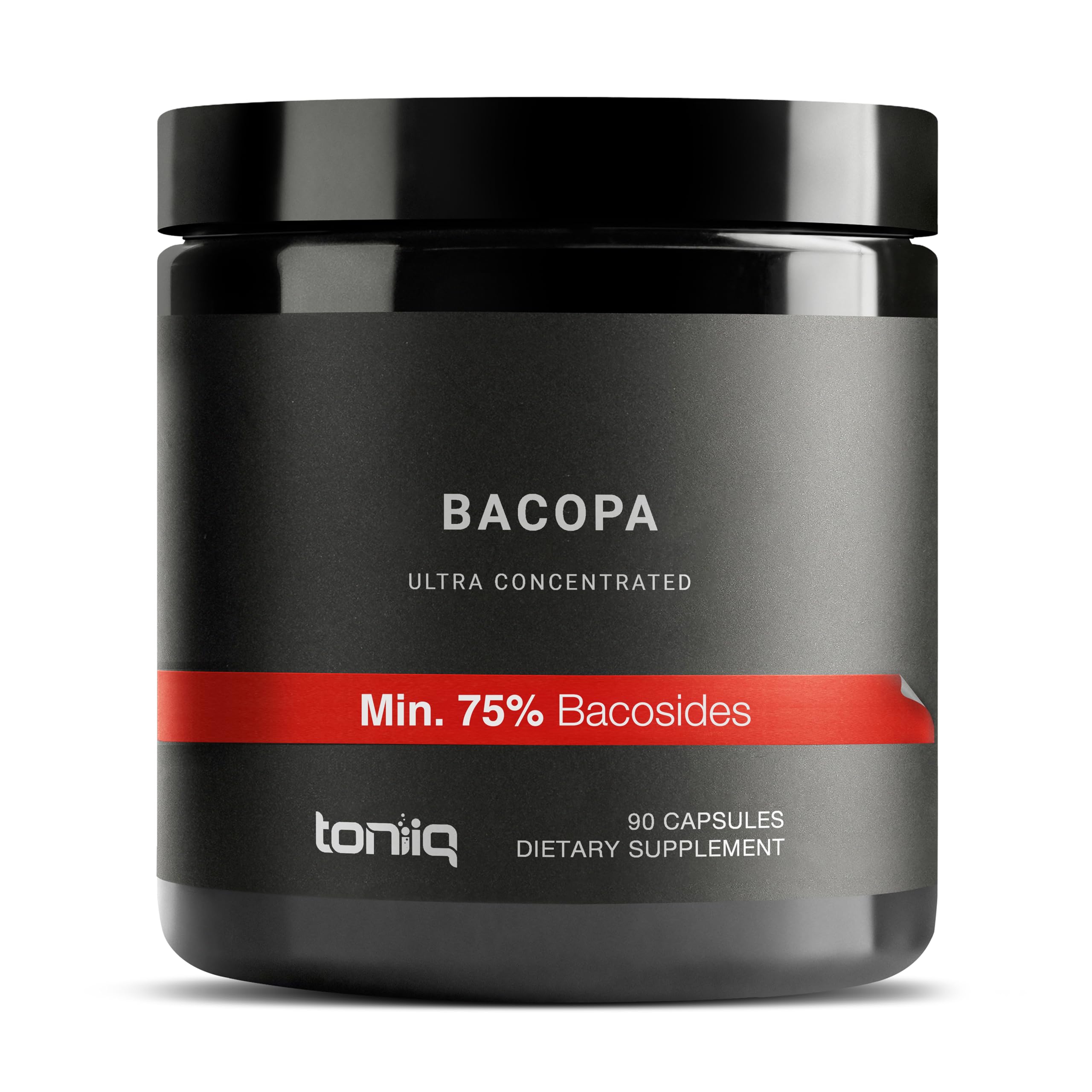 Toniiq Bacopa - Ultra High Potency 45:1 Extract with 75% Bacosides - Highly Concentrated - Third-Party Lab Tested - 90 Capsules Toniiq Au supplements