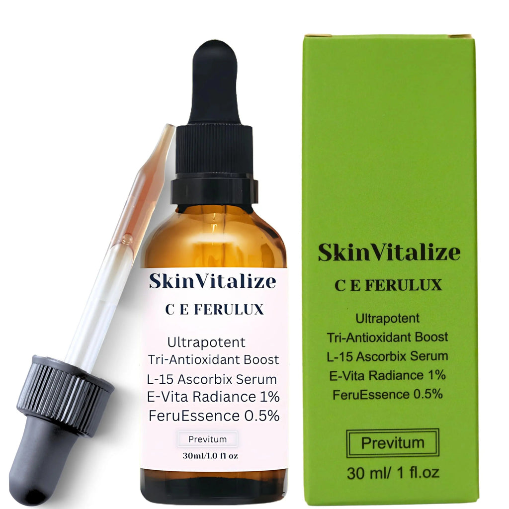 SkinVitalize C E ferulux Vitamin C Serum - 30ml: Advanced Formula for Fighting with Wrinkles Msupps.com Au supplements