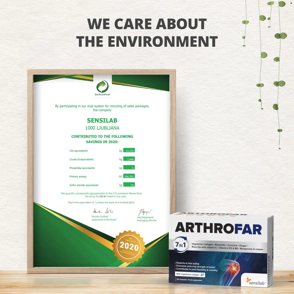 Boswellia Serrata Capsules | Sensilab ArthroFar | Joint Care Supplements Sensilab Au supplements