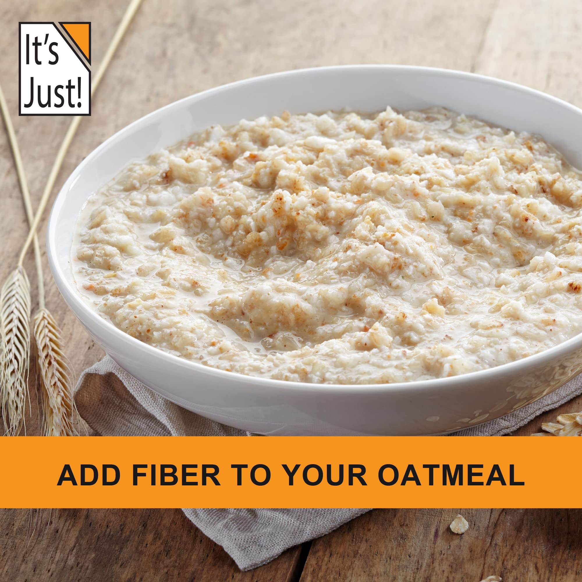 It's Just! - Psyllium Husk Powder, Easy Mixing Dietary Fiber, Cleanse Your Digestive System