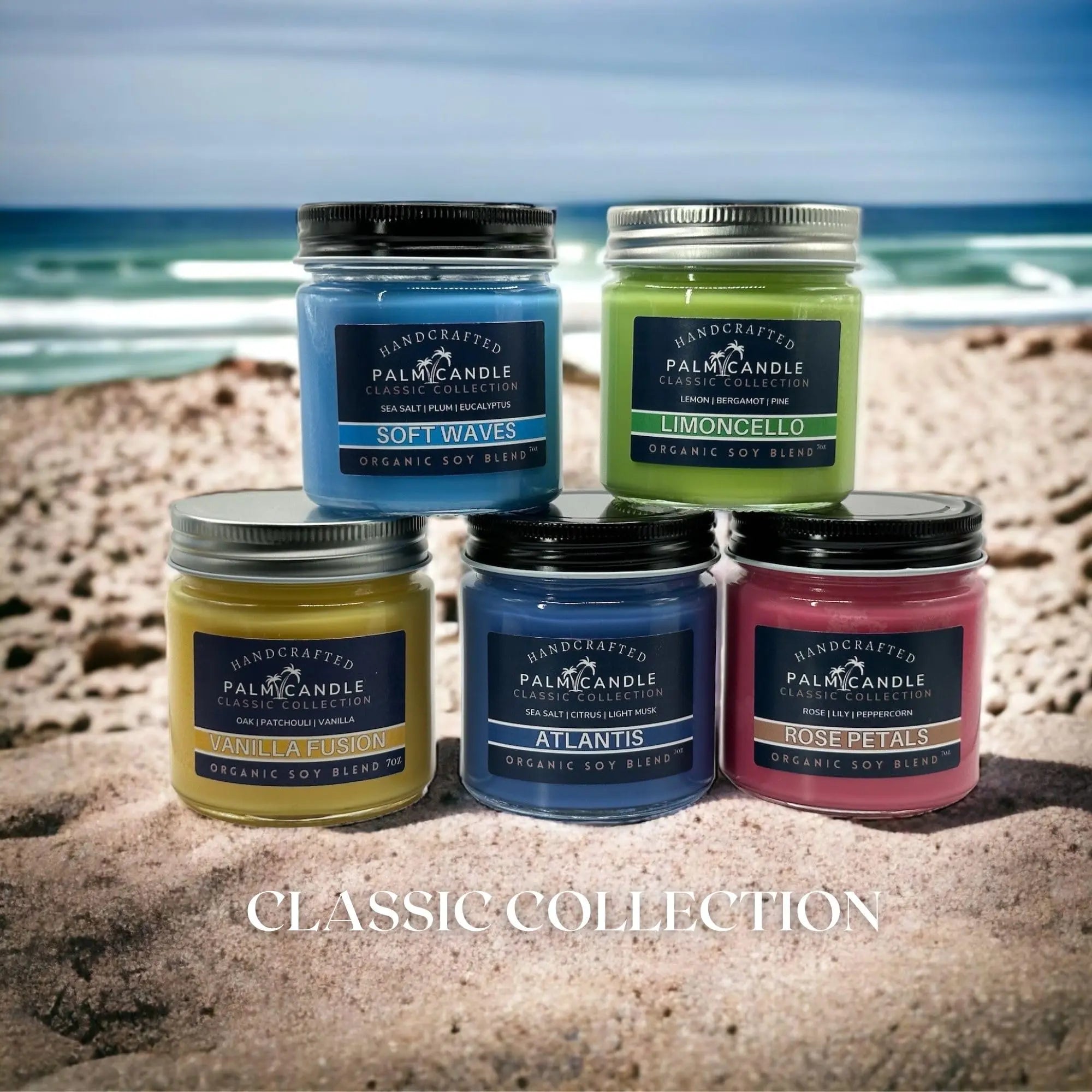 Vanilla & Wood Fusion Premium Soy Candle for Home Scented Candle 7 Ounces of Pure Aromatic Bliss Msupps.com Au supplements