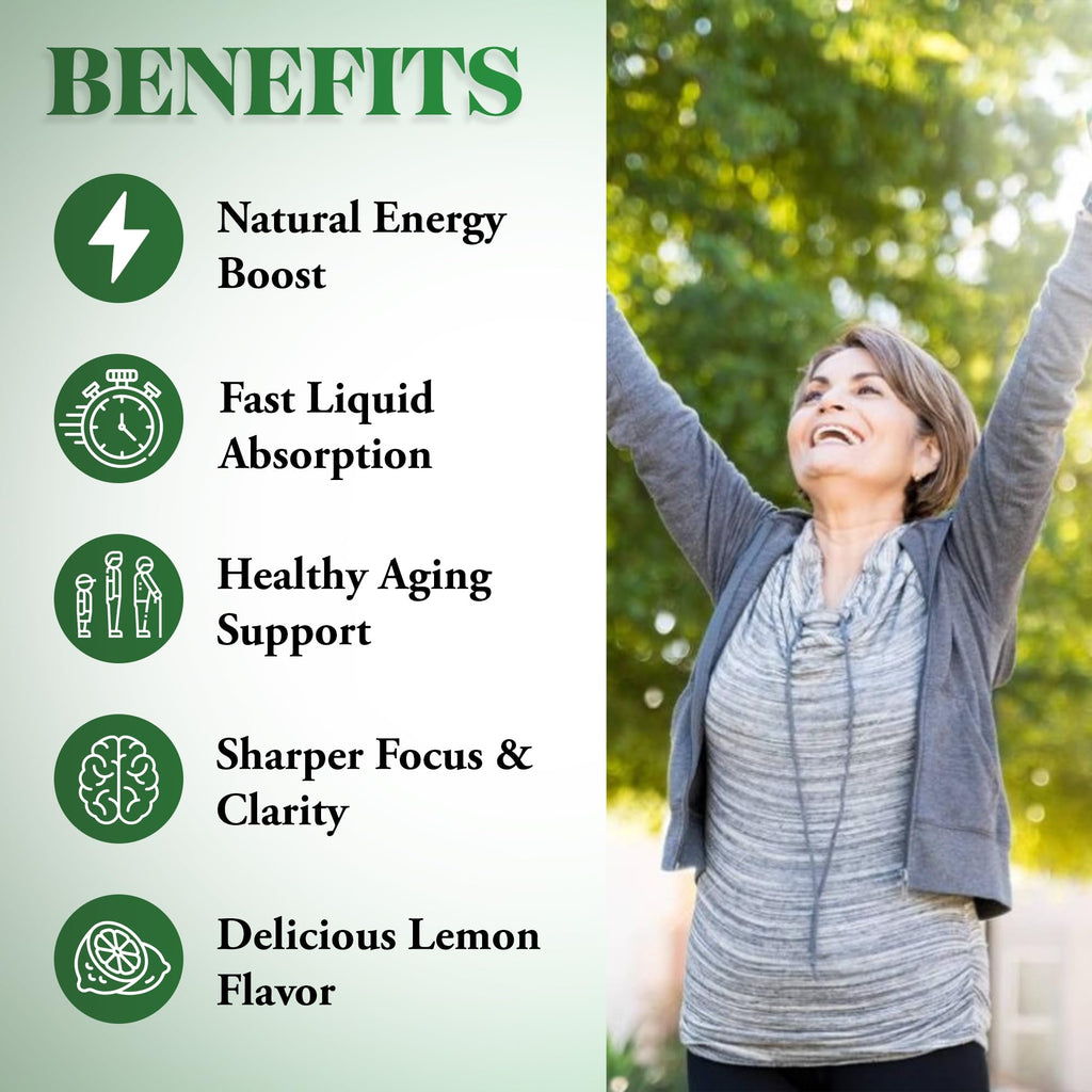 Dr. Miraculous Pure NAD+ Supplements 1850mg Liquid Drops for Women & Man | Nicotinamide Riboside Organic NAD Plus Boosting Supplement - Natural Lemon Flavor Dr. Miraculous Au supplements