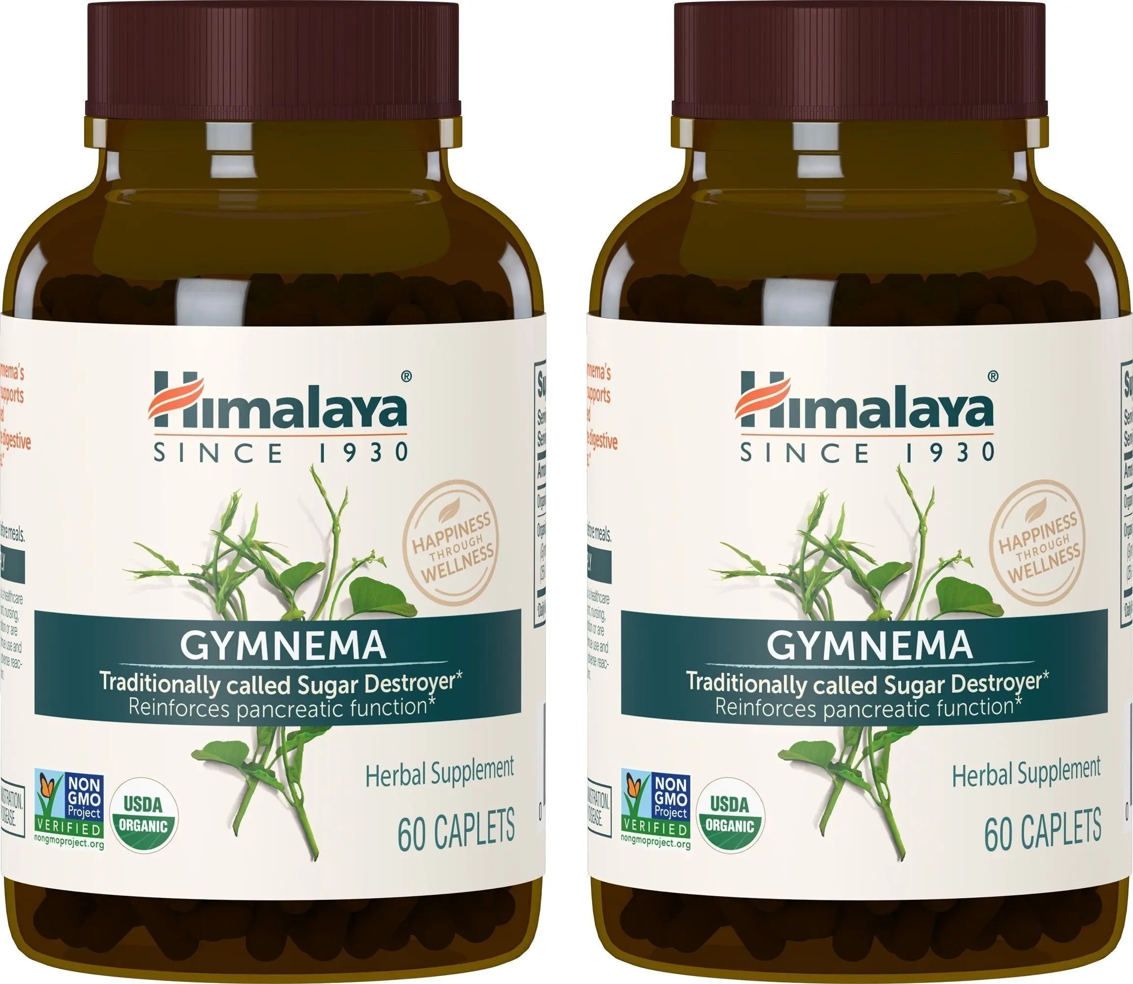 Himalaya Organic Gymnema Sylvestre for Glucose Metabolism, 700 mg Himalaya Au supplements
