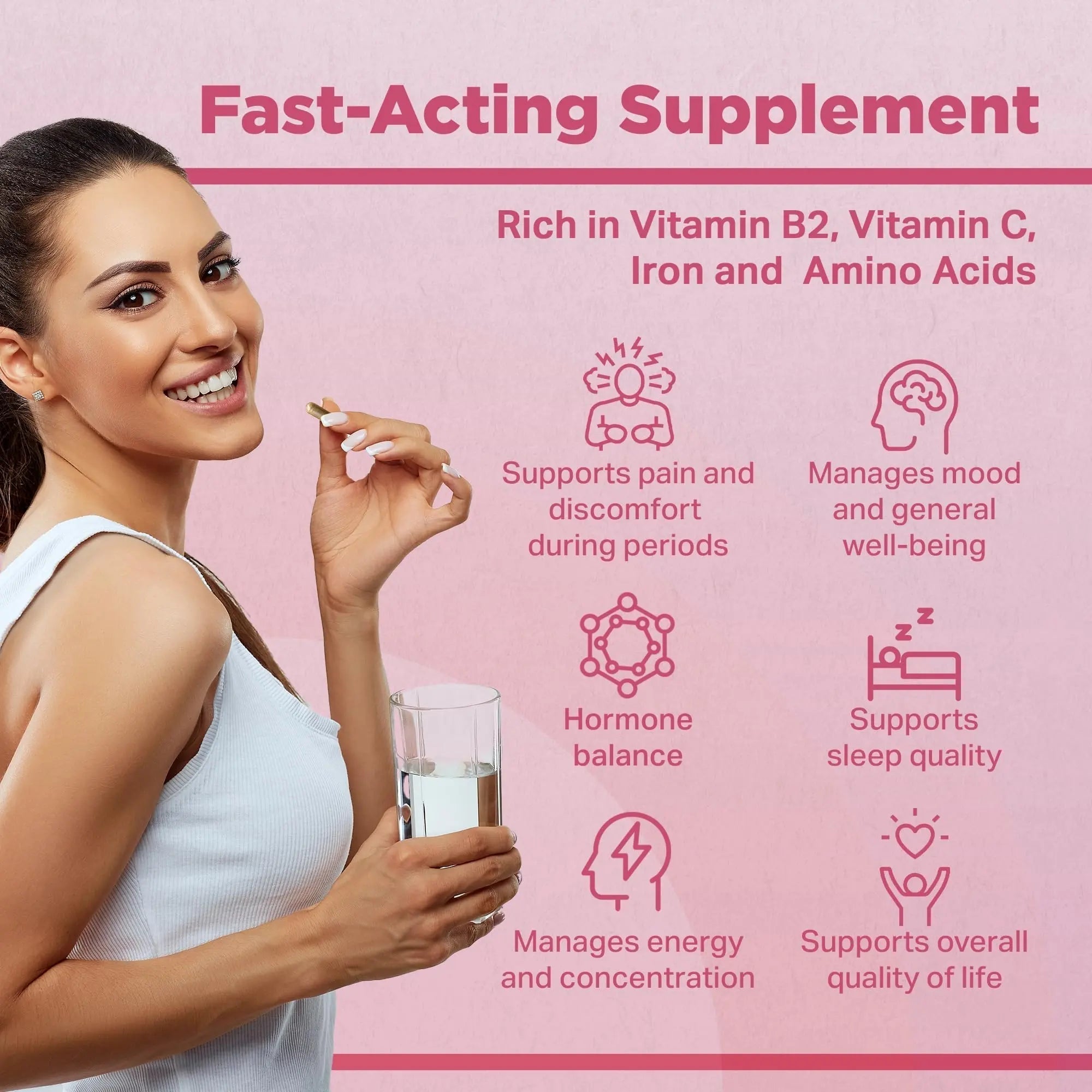 Strength & Spices Hormone Balance 100% Natural Estrogen Supplement – 12 Ingredients w Dong Quai - 60 Vegan UK Made 1000mg Capsules – Fertility and Menstrual Comfort STRENGTH & SPICES100% Natural Vegan Food Supplements Au supplements