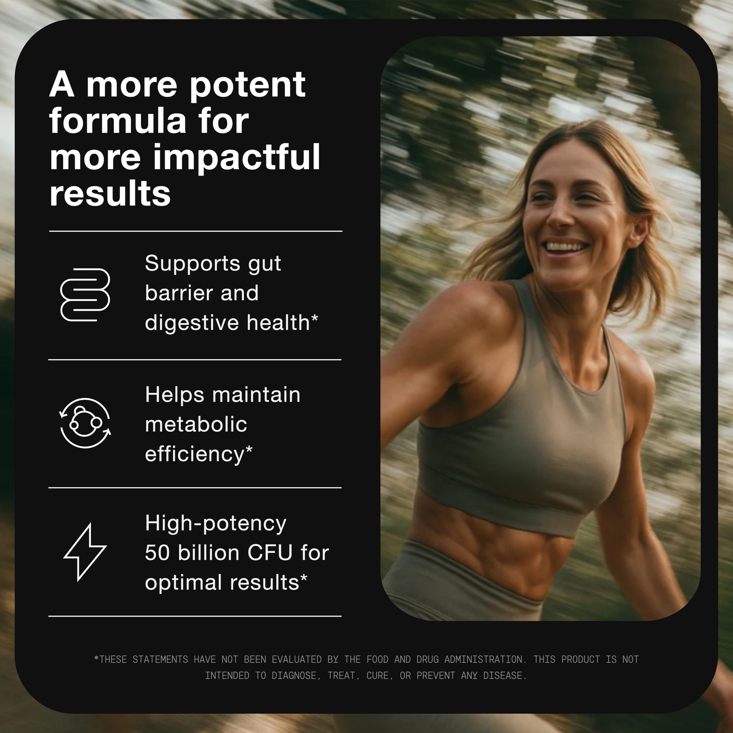 Lactobacillus Gasseri - Ultra High Strength 50 Billion CFU - Delayed Release Capsules - Made with Prebiotic Inulin Fiber - Supports Digestive Health & Gut Flora - Third-Party Lab Tested - 60 Capsules Toniiq Au supplements