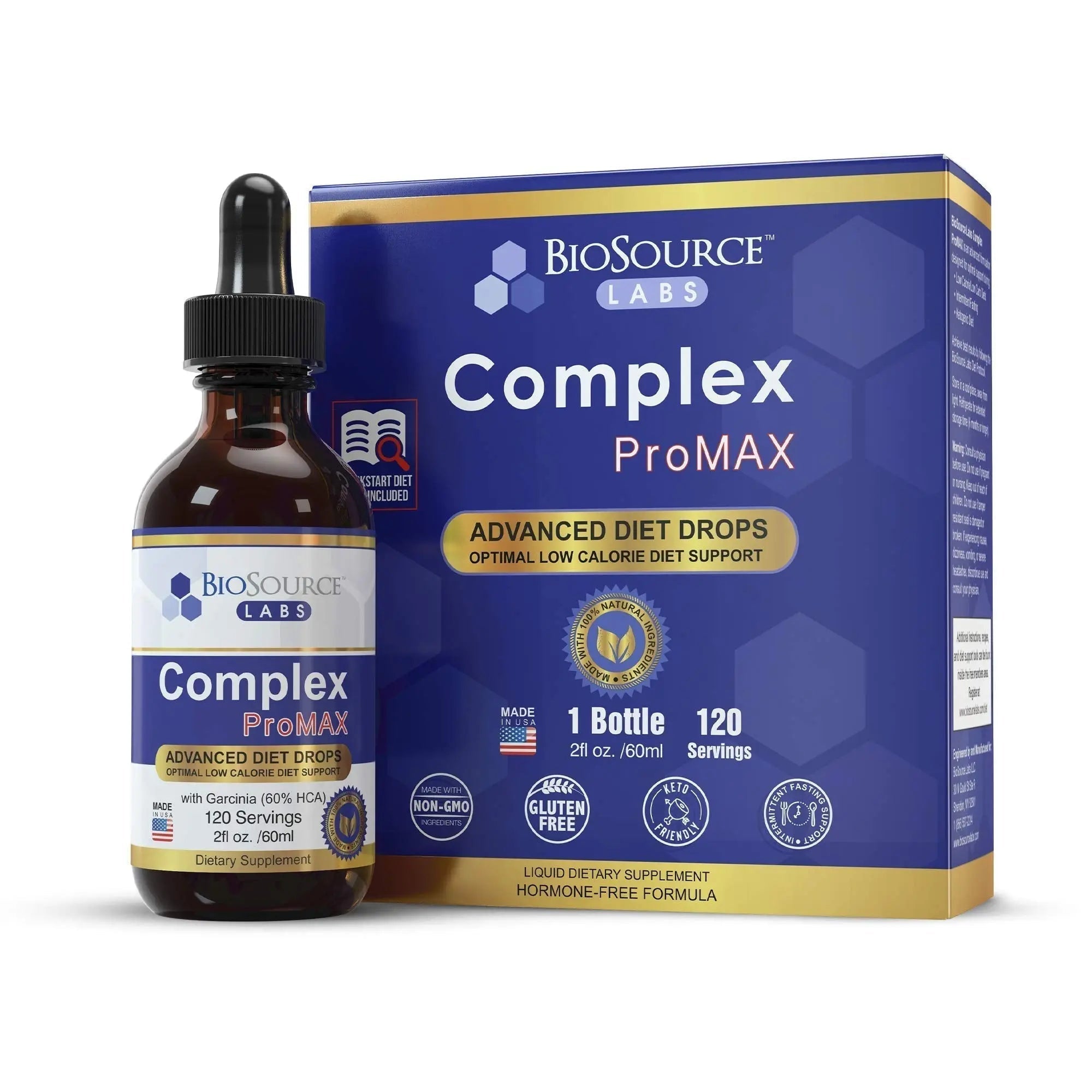 BioSource Labs Complex ProMAX Premium Diet Drops (1 x 2 oz Bottle) BioSource Labs Au supplements