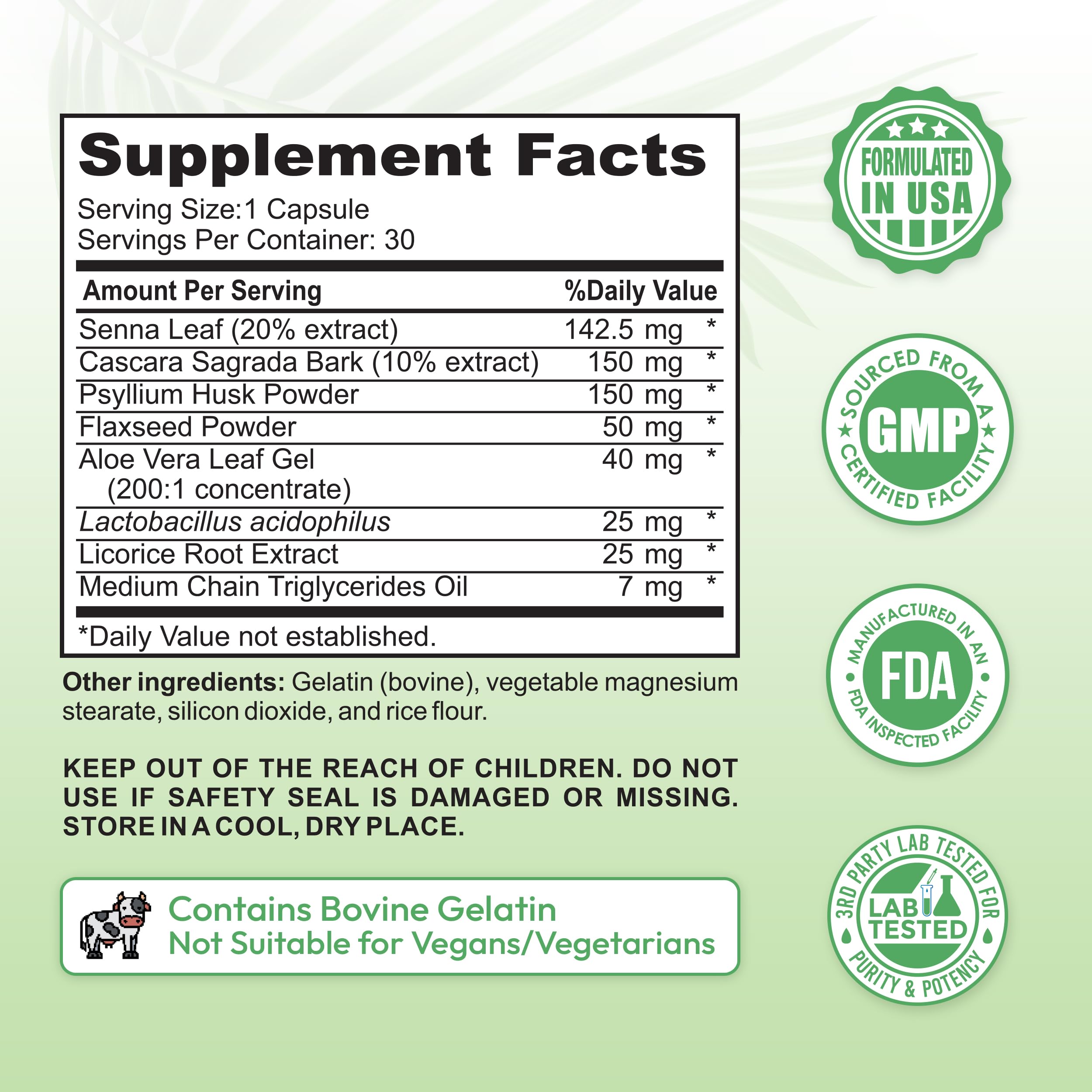 Dr Vitz 15 Day Colon Cleanse for Women – Natural Detox Pills with Herbs, Fiber & Probiotics – Bloating & Constipation Relief, Weight Loss & Gut Health Reset – 30 Capsules Dr Vitz Au supplements