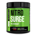 Jacked Factory NITROSURGE Pre Workout Supplement - Endless Energy, Instant Strength Gains, Clear Focus, Intense Pumps - NO Booster & Preworkout Powder with Beta Alanine