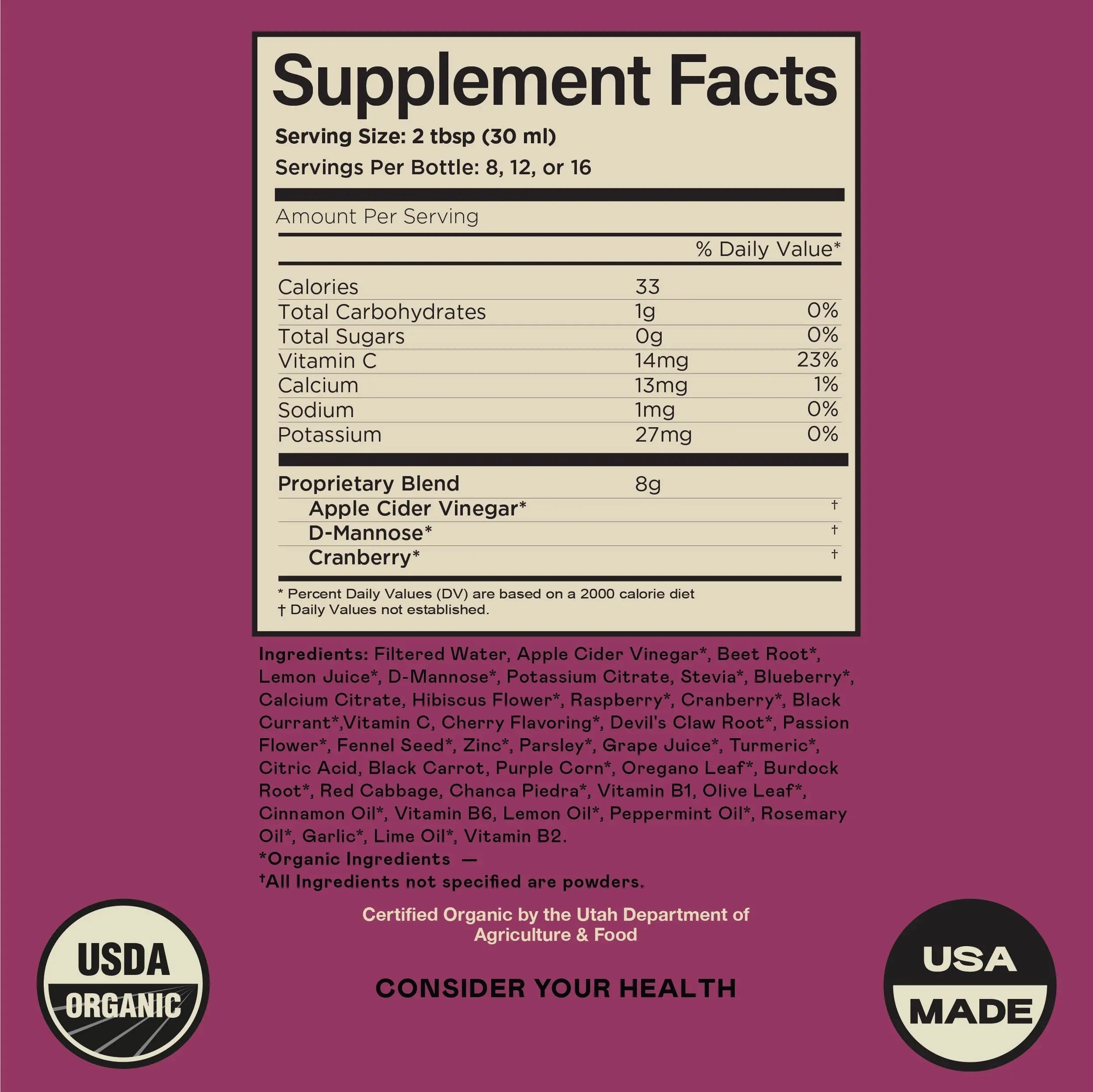Complete Natural Products Urinary Tract Complete 16oz & Kidney Complete 16oz Bundle Complete Natural Products Au supplements