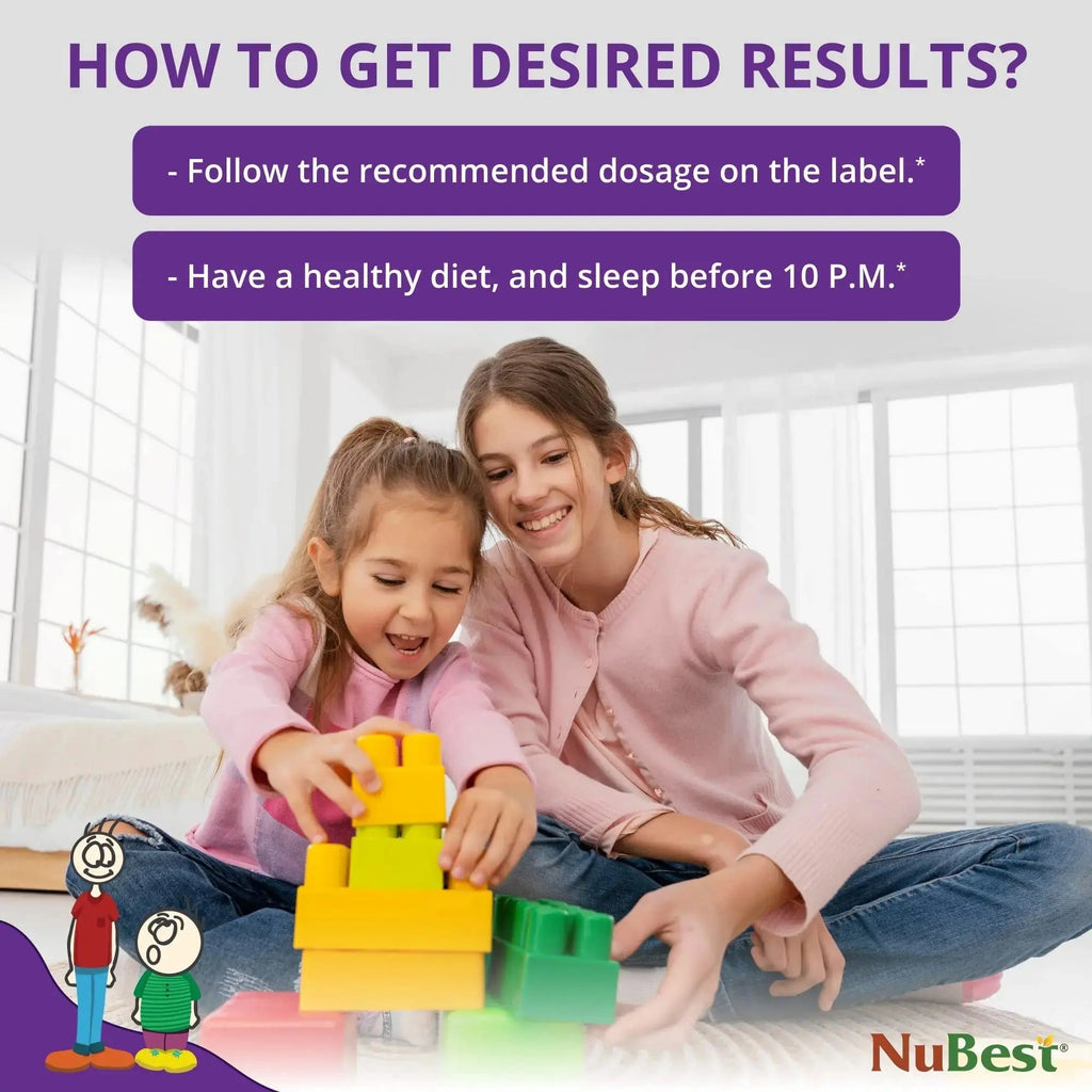NuBest Tall Kids - Multivitamins & Minerals for Age 2 to 9 - Bone Strength & Immunity Support - Helps Kids, Toddlers Healthy NuBest Au supplements