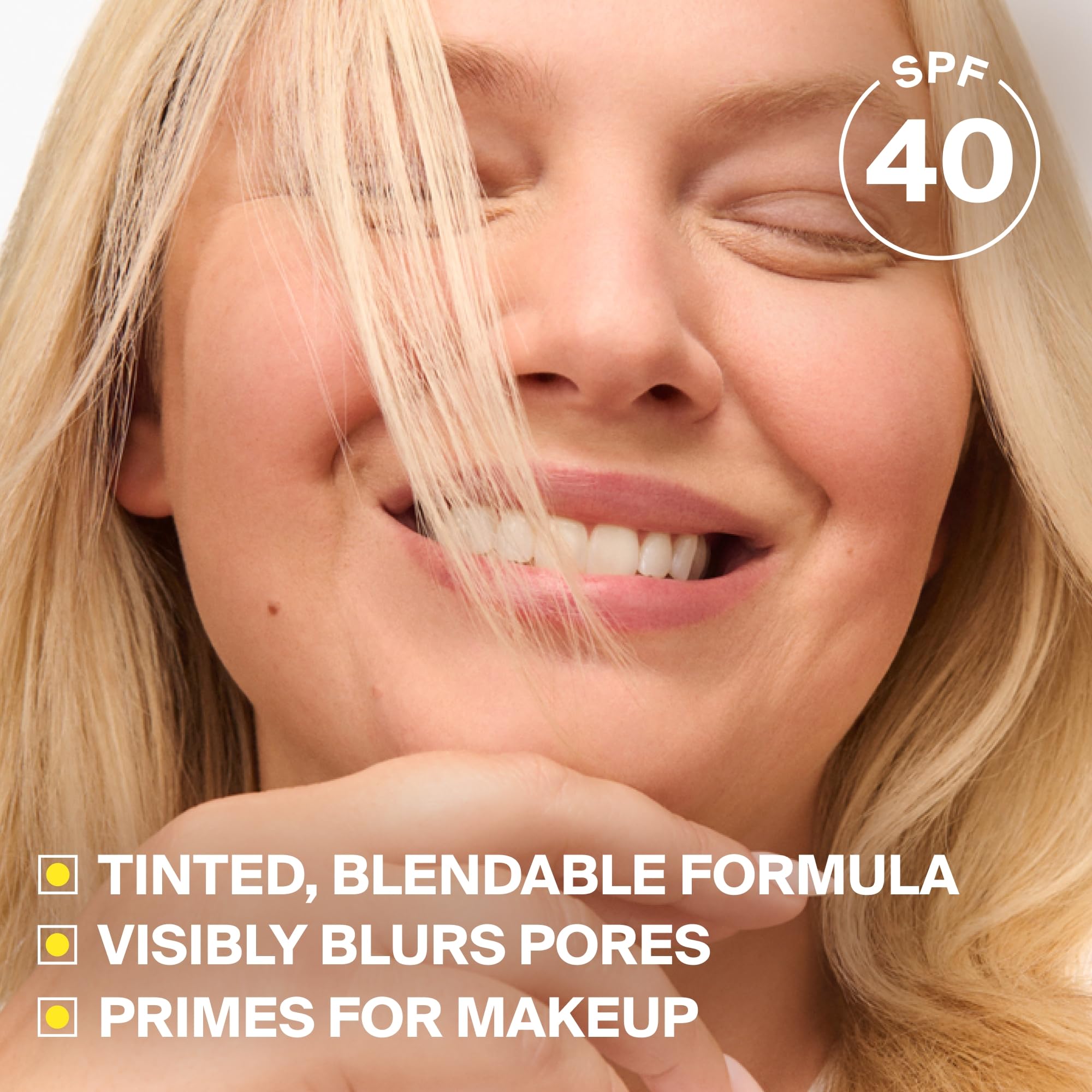 Supergoop! Mineral Mattescreen (SPF 40) - 45 mL - Mineral, Oil-Free Broad Spectrum Sunscreen - Smooths Skin’s Appearance