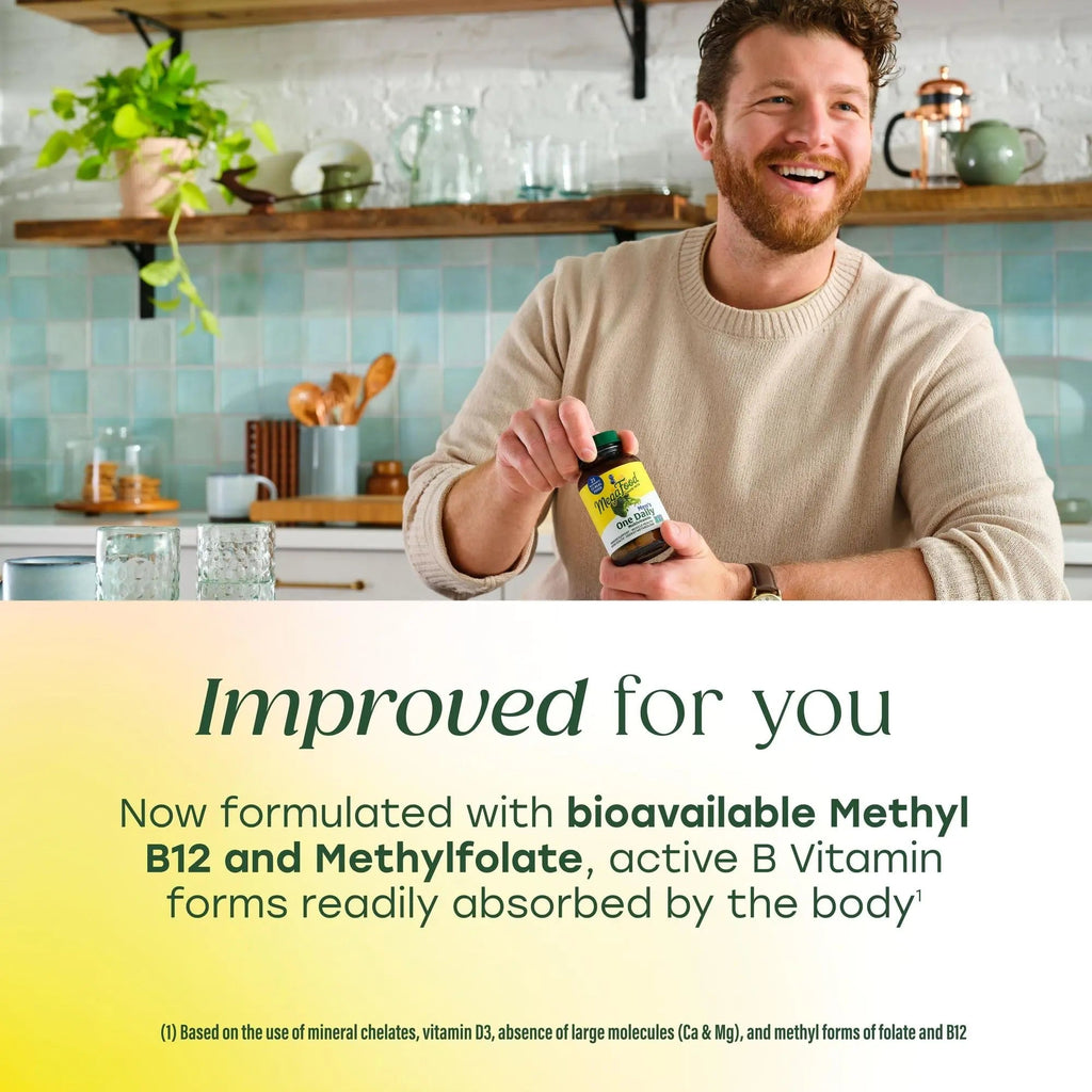 MegaFood One Daily Mens Multivitamins - Multivitamin for Men - Vitamin C, Vitamin D3 & Vitamin B12 - Muscle, Energy Metabolism & Immune Support MegaFood Au supplements