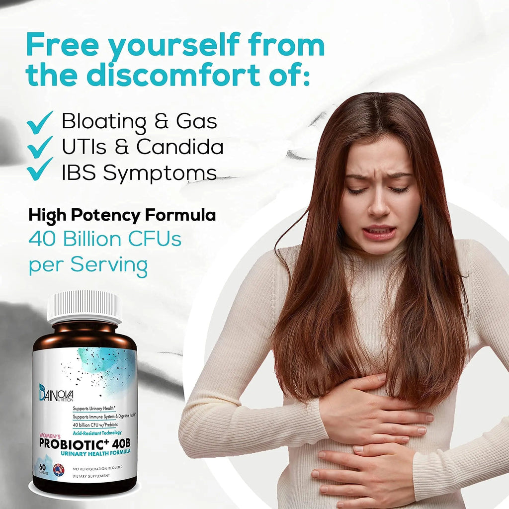 Dainova Nutrition D Mannose Capsules and Probiotics for Women Bundle I Urinary Tract Dainova Nutrition Au supplements