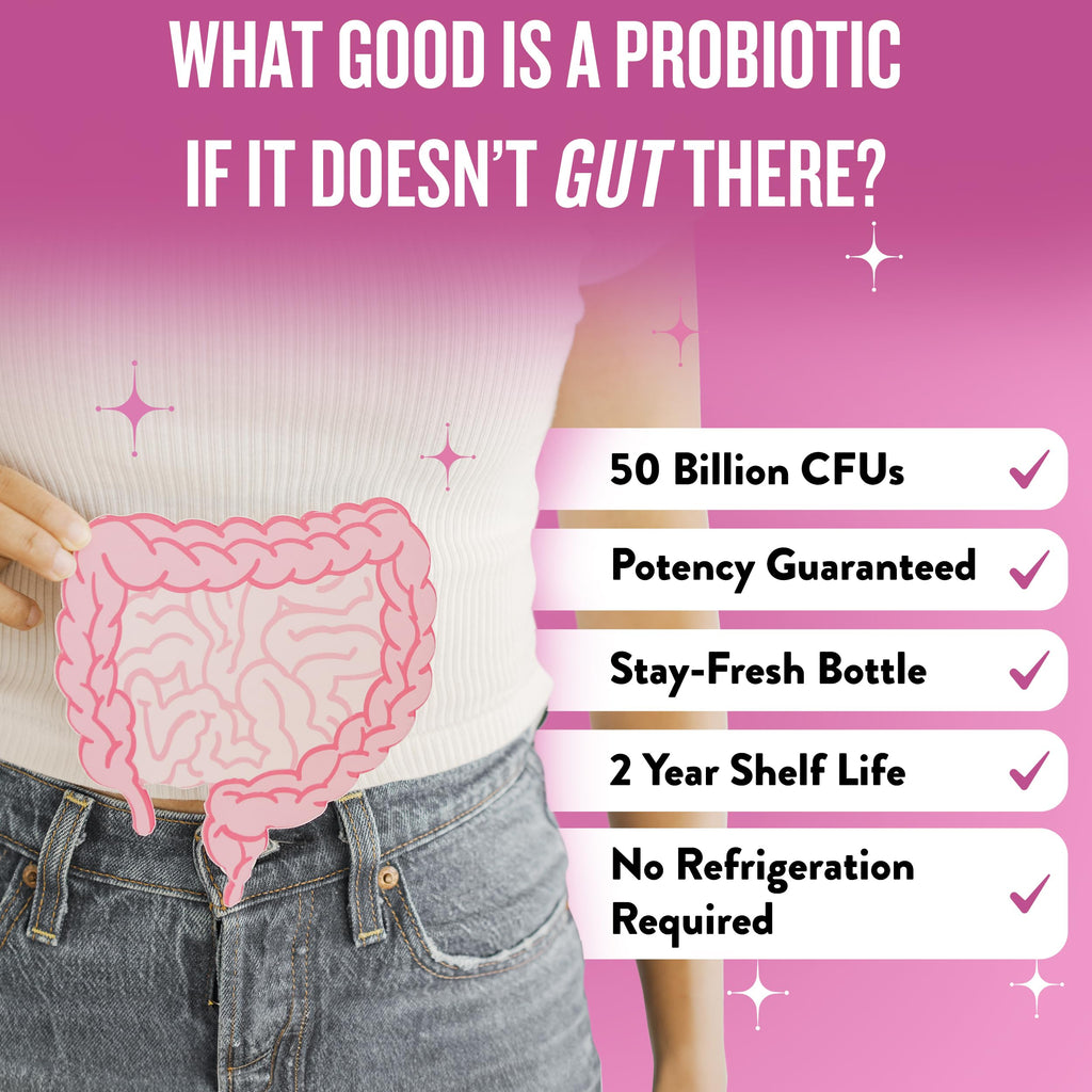 Legendairy Milk Hot Girl Ish™ - Daily Probiotics for Women with 50 Billion CFU - Women's Probiotic Supplement with 20 Probiotic Strains, Prebiotics & Postbiotic for Digestive, Gut & Immune Health Legendairy Milk Au supplements