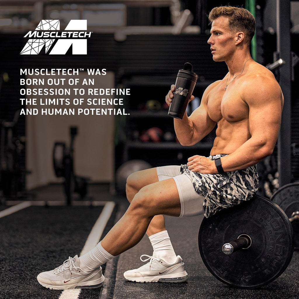 MuscleTech Testosterone Booster for Men, AlphaTest - T-Boost Mens Supplement with Tribulus Terrestris & Boron - Daily Male Gym Workout Supplements