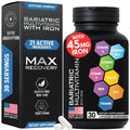 Bariatric Multivitamin with Iron 45mg for Women & Men - 21-in-1 Essential Post Gastric Bypass and Gastric Sleeve Vitamins A,C,D,E, B Complex BIOACTIVE LABS Au supplements
