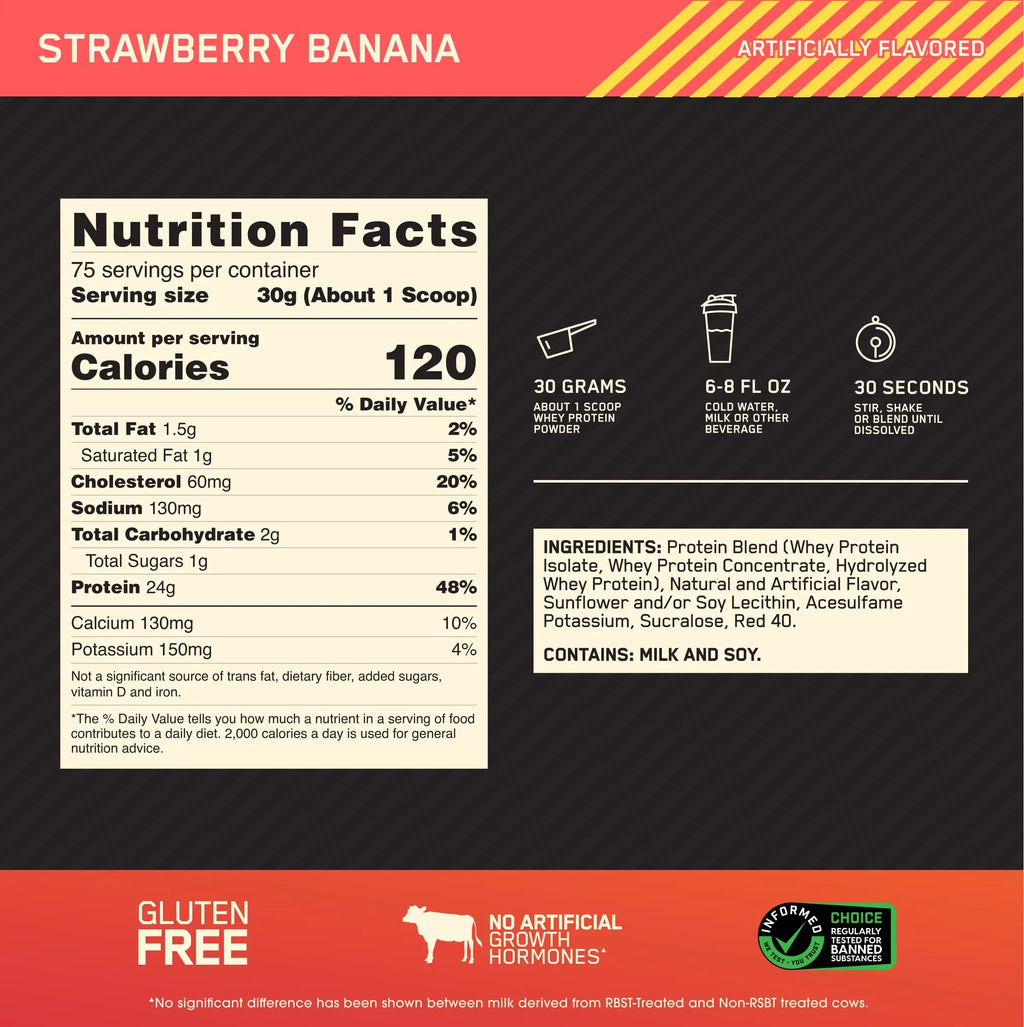 Optimum Nutrition Gold Standard 100% Whey Protein Powder & Gold Standard Pre-Workout Optimum Nutrition Au supplements