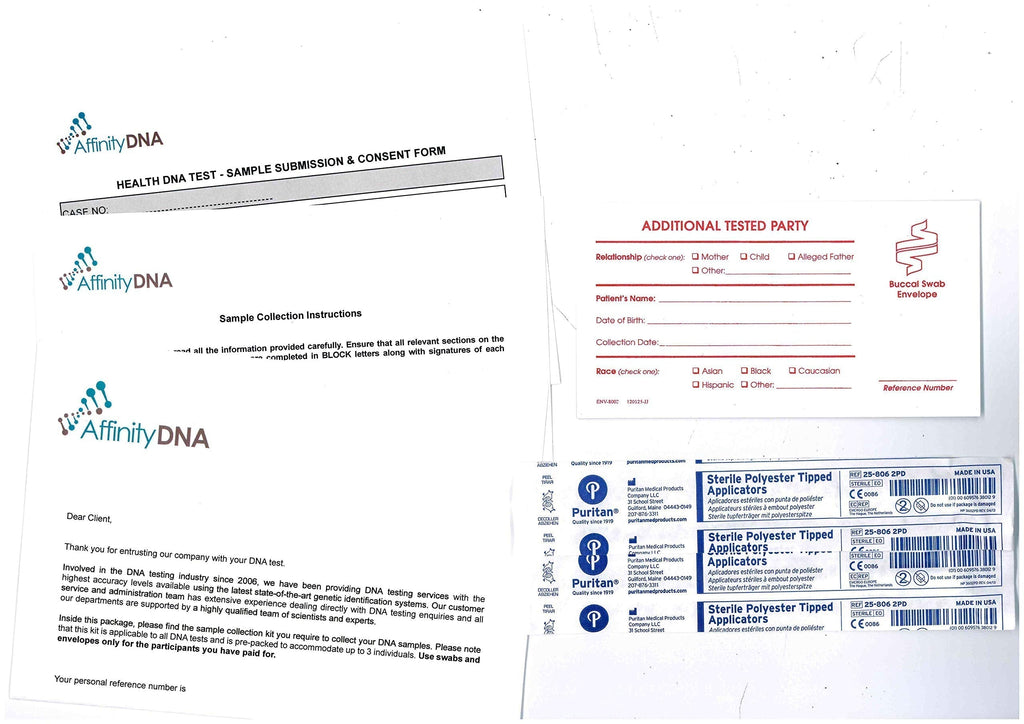 AffinityDNA Oral Microbiome Test Kit | Oral Bacteria Test for Dental Health | at Home Cheek Swab Sample Collection Kit | Results in 10-15 Working Days | No Extra Fees AffinityDNA Au supplements
