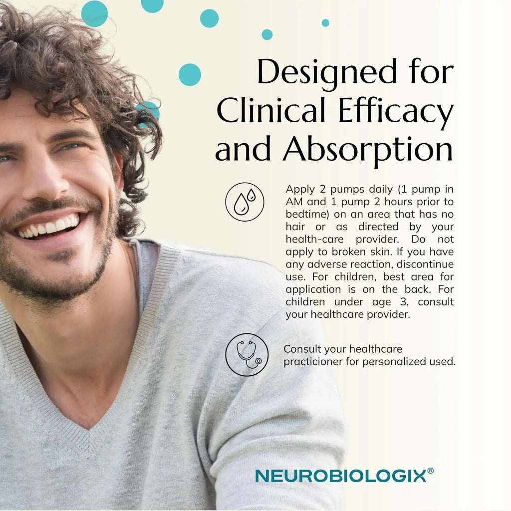 Neurobiologix Methylation Pro Topical for Men and Women, Bioactive B Vitamin Cream with Methylfolate, B6, B12, D3 & K1, Supports Cellular Energy Neurobiologix Au supplements