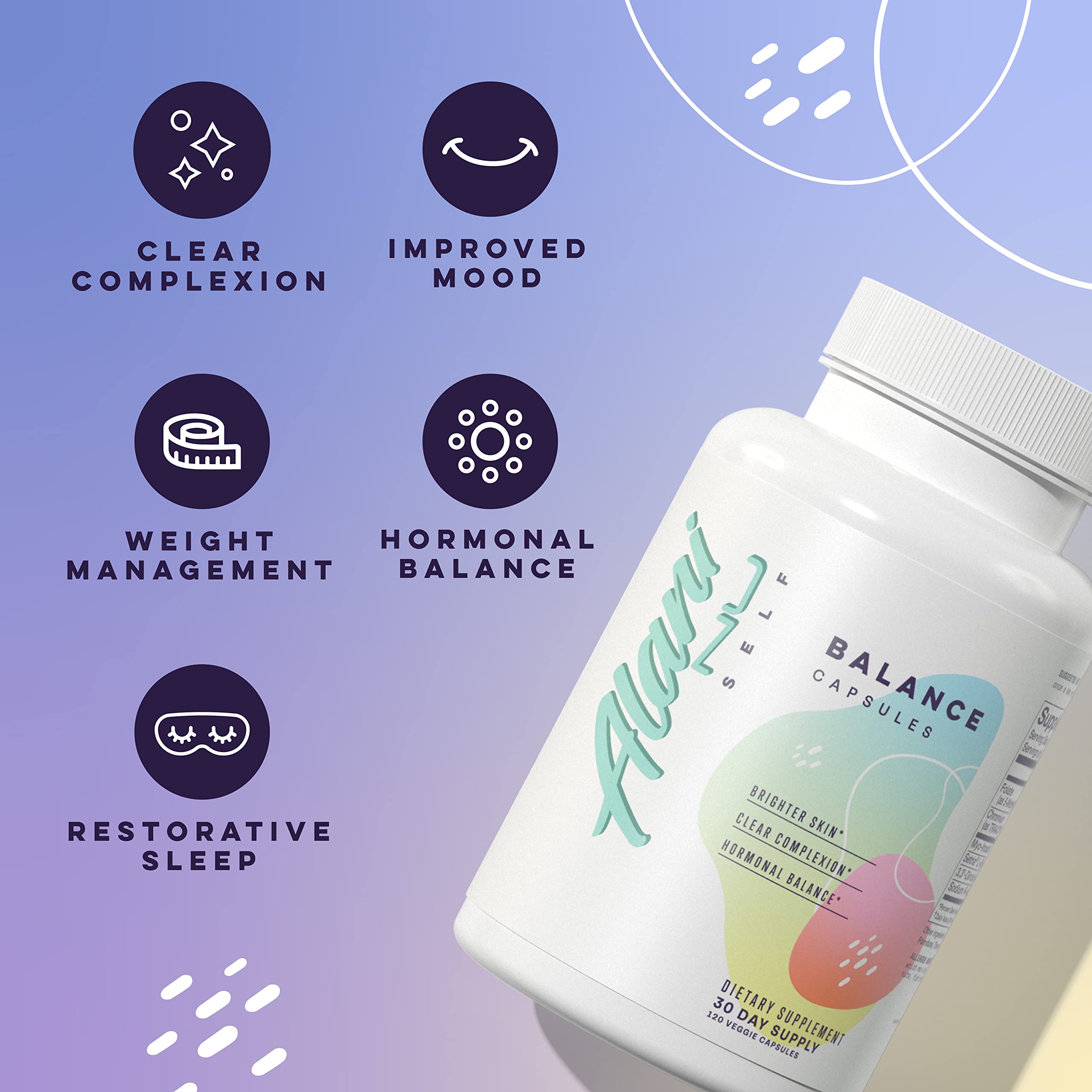 Alani Nu Hormonal Balance, Weight Management Support, Skin Complexion Support, 120 Capsules Alani Nu Au supplements