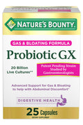 Nature's Bounty Probiotic GX, Helps with Occasional Gas and Bloating, Dietary Supplement, Digestive Health, 25 Capsules Nature's Bounty Au supplements