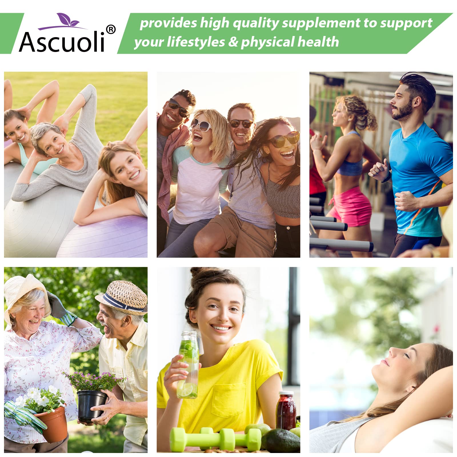 Sublingual NMN 500mg + Trans-Resveratrol 400mg, 3-in-1 Advanced Formula 99% Pure NMN Resveratrol Supplement for Boost* NAD, Cell, Immune, Energy & Muscle, Anti-Aging, 120 Lozenges (120-Day Supply) Ascuoli Au supplements