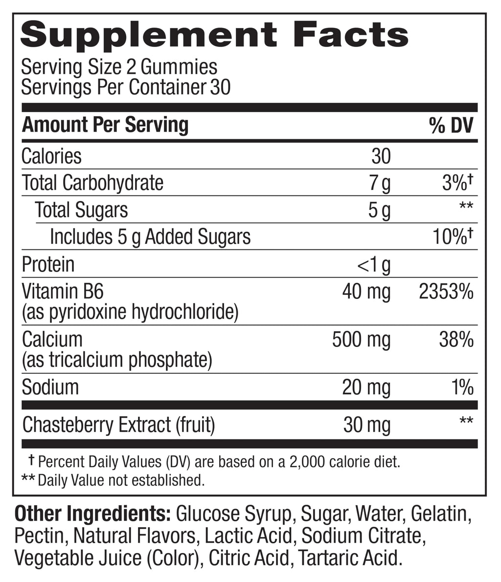 OLLY Period Hero Gummies, PMS Support Supplement,* Chasteberry, Vitamin B6, Calcium, Cran-Raspberry Flavor, 30 Day Supply - 60 Count OLLY Au supplements