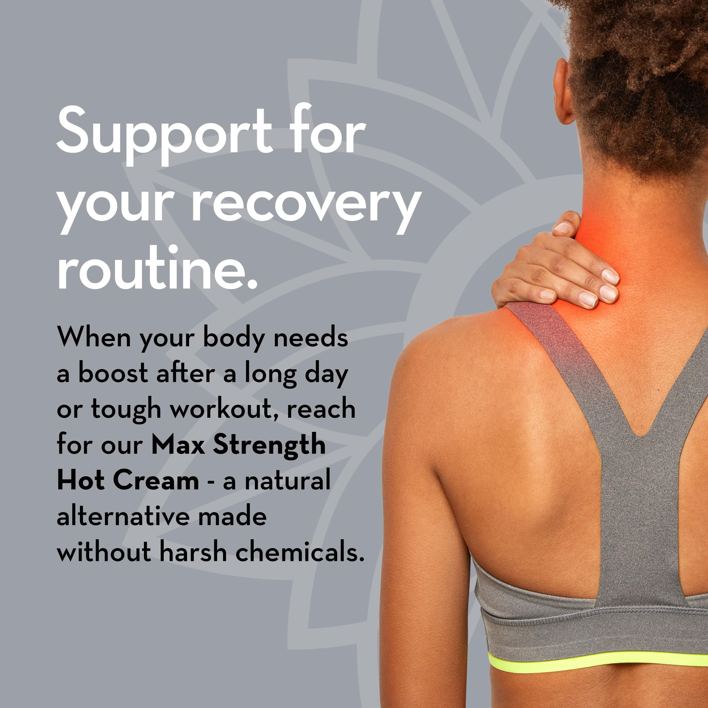 Pure Body Naturals Max Strength Hot Cream – Warming & Cooling Cream with Capsaicin and Menthol – Soothing Comfort for Overworked Muscles – 8.8 oz Pure Body Naturals Au supplements