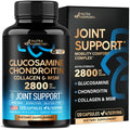 Glucosamine Chondroitin MSM Collagen | HSA | Joint Support Supplement 2800 mg | Made in USA | FSA Approved Product Items | Flexibility Nutritional Vitamins