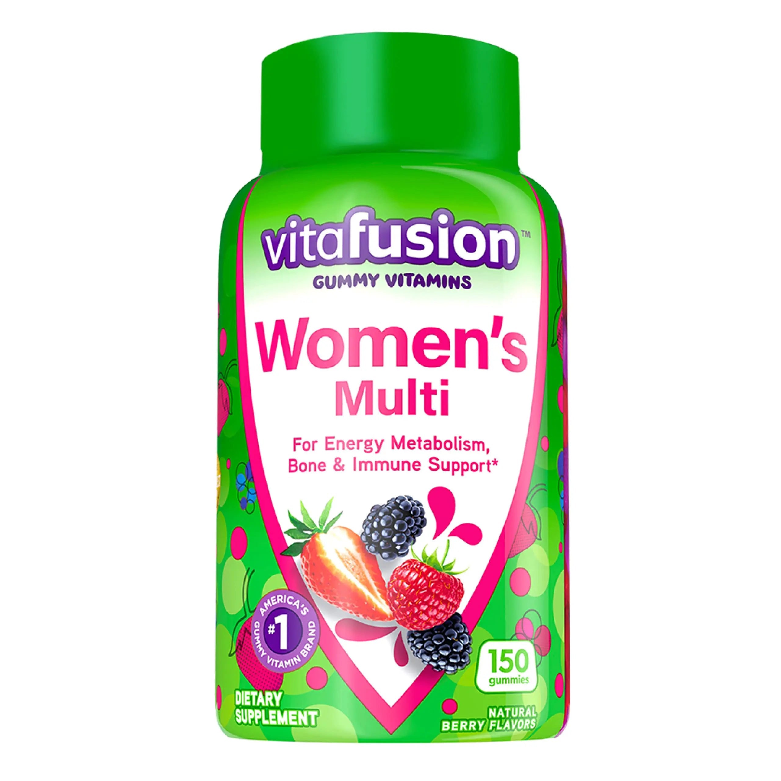 Vitafusion Womens Multivitamin Gummies (150 Count) and Vitafusion Extra Strength Vitafusion Au supplements