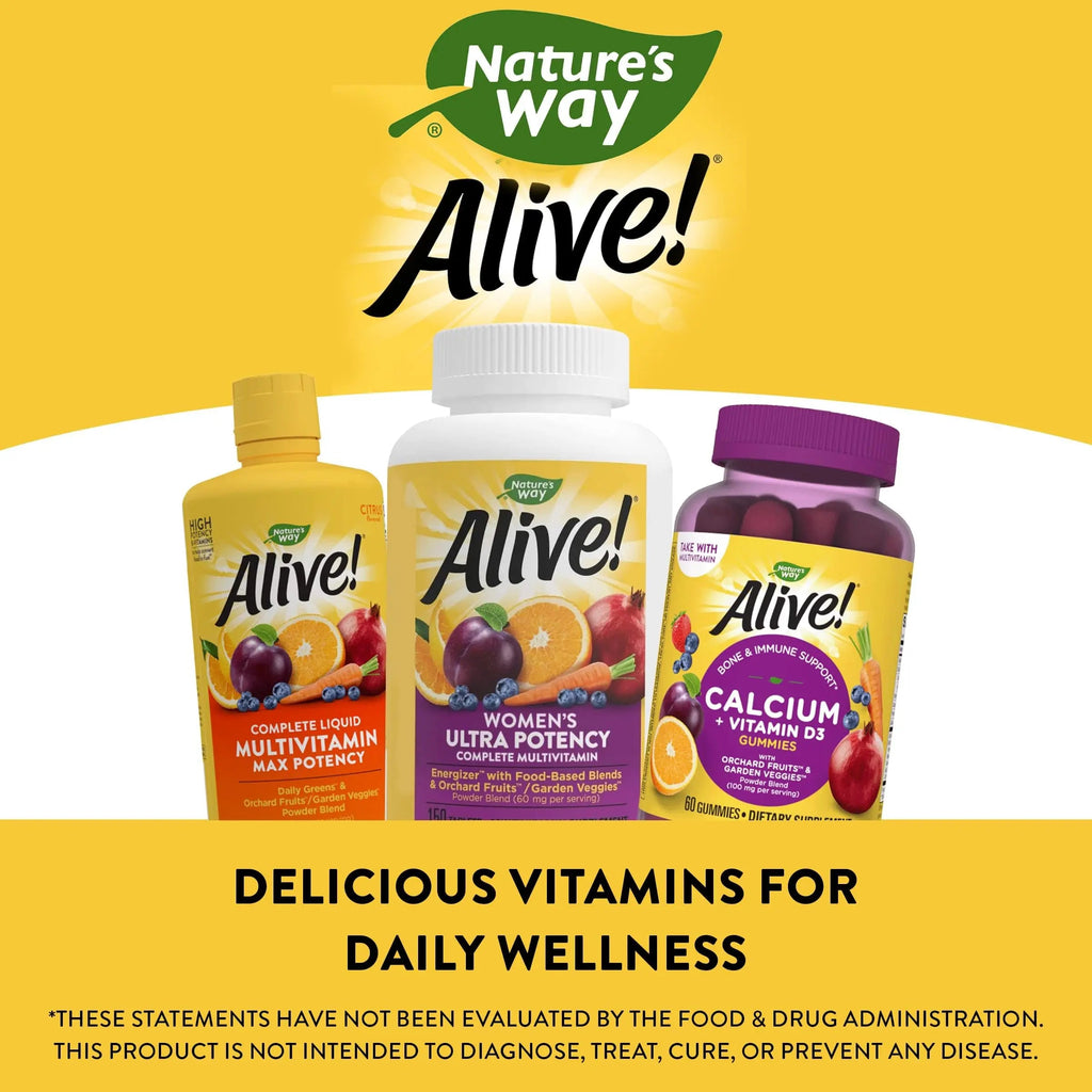 Nature's Way Alive! Women's Daily Ultra Multivitamin, High Potency Formula Nature's Way Au supplements