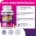 ProCare Health Bariatric Multivitamin 45mg Iron – Once Daily Capsule for Gastric Bypass, Sleeve & Post-Op Support – 90 Easy-to-Swallow Capsules