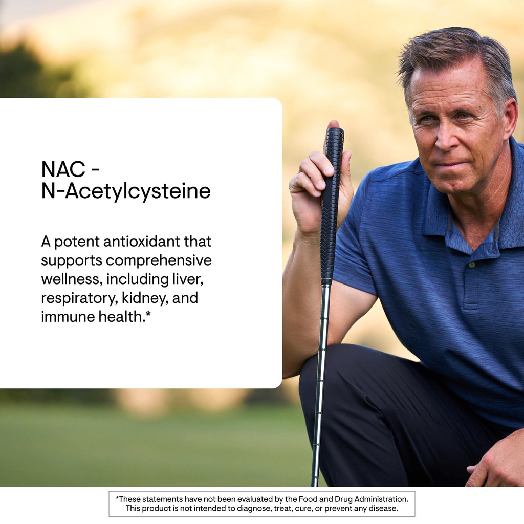 THORNE - NAC - N-Acetylcysteine - 500mg - Supports Respiratory Health & Immune Function - Promotes Liver & Kidney Detox