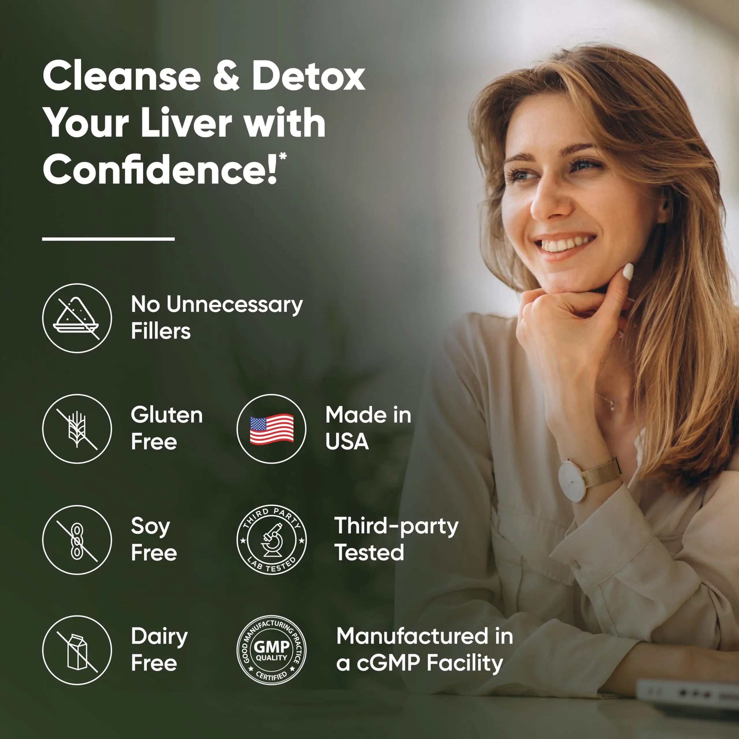 Sandhu's Liver Renew Cleanse Detox, Repair & Support |70 Capsules| 1 Month+ Supply Sandhu's Au supplements