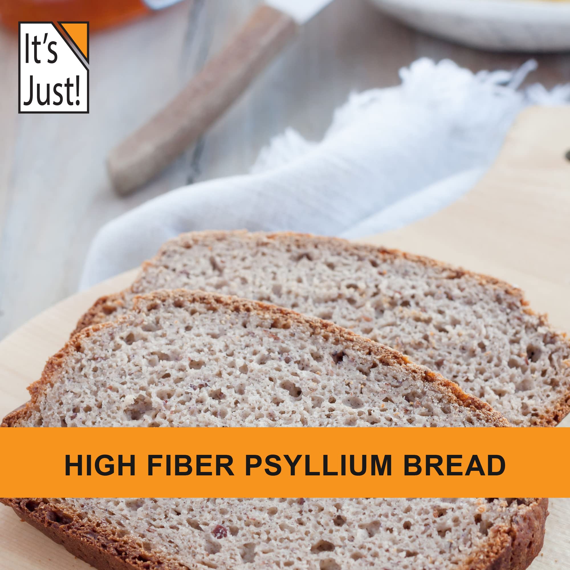 It's Just! - Psyllium Husk Powder, Easy Mixing Dietary Fiber, Cleanse Your Digestive System
