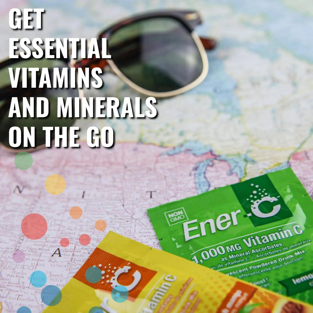 Ener-C Multivitamin Drink Mix - Vitamin Packets for Water, Electrolytes Powder Packets, Vitamin Drink Mix, Hydration Liquid Mix Ener-C Au supplements