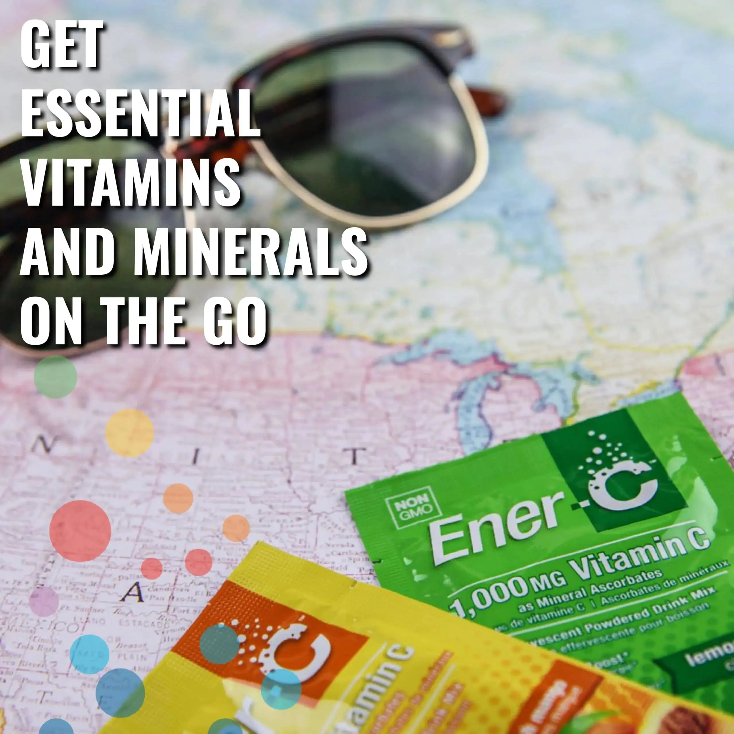 Ener-C Multivitamin Drink Mix - Vitamin Packets for Water, Electrolytes Powder Packets, Vitamin Drink Mix, Hydration Liquid Mix Ener-C Au supplements