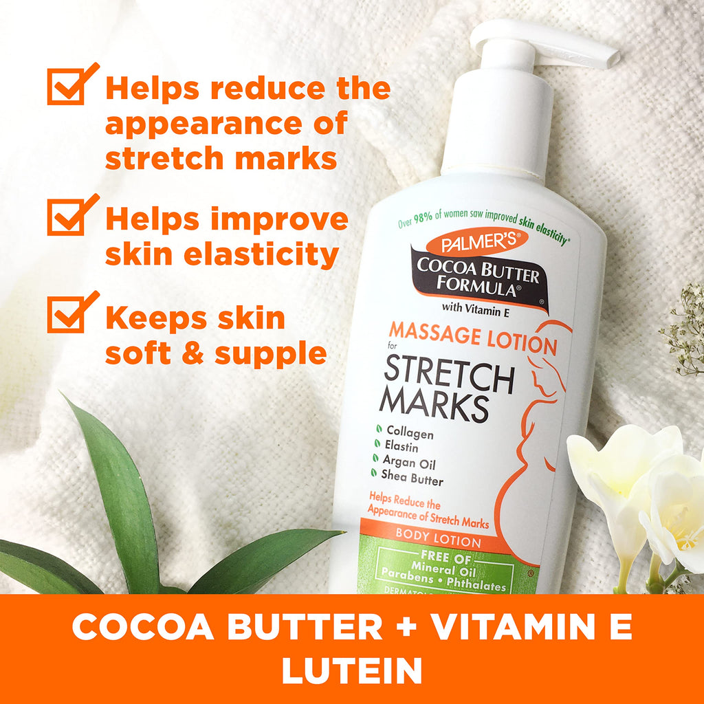 Palmer's Cocoa Butter Formula Pregnancy Skin Care Kit for Stretch Marks and Scars, Dermatologist Approved