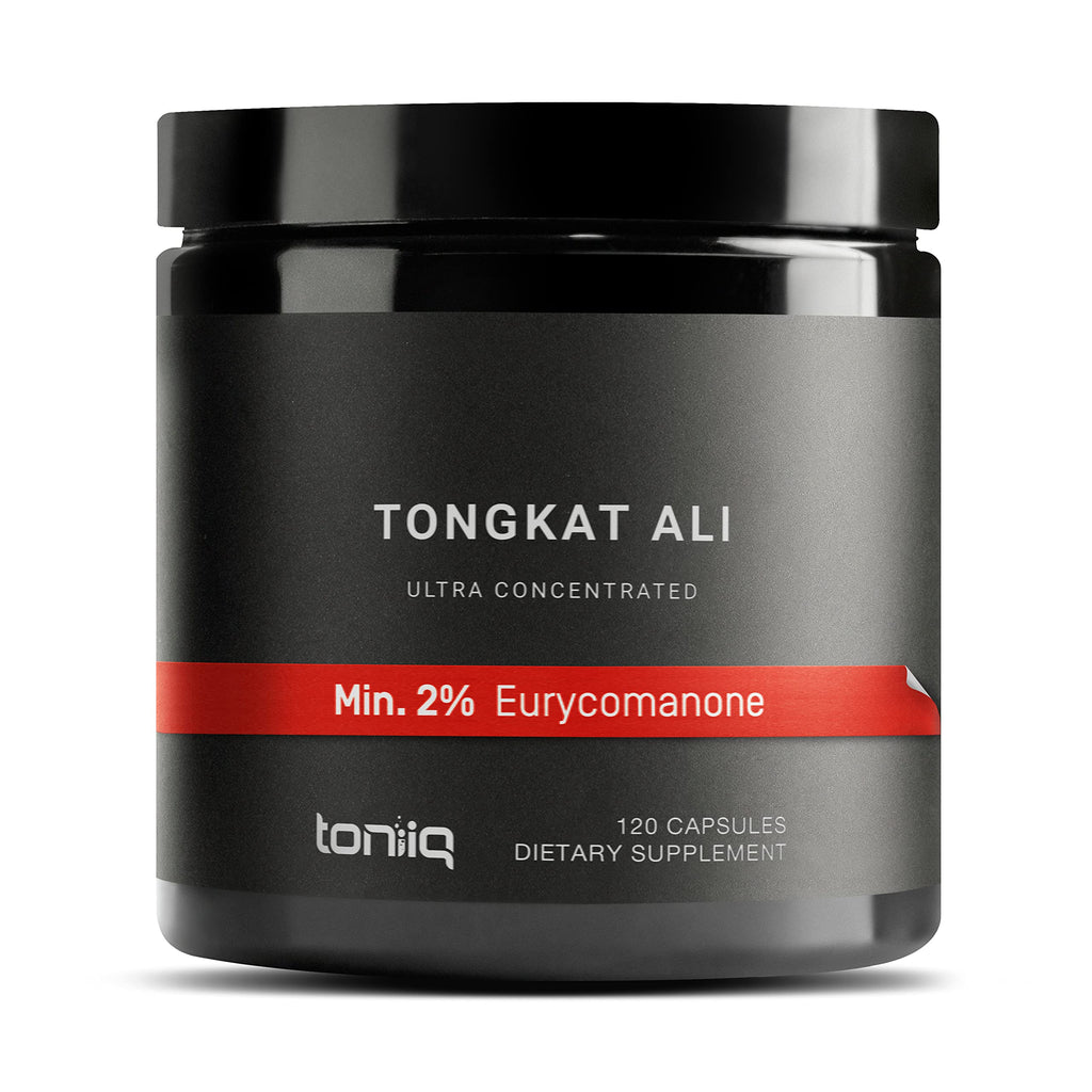 Tongkat Ali - Ultra High Potency 200:1 Extract with 2% Eurycomanone - Extra Strength Longjack Root - Third-Party Lab Tested - 120 Capsules Toniiq Au supplements