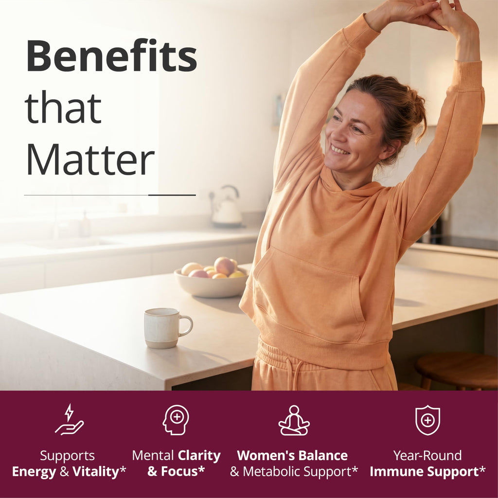 Multivitamin for Women with Vitamins and Minerals for Energy, Focus and Immune Health – Premium Daily Womens Multivitamins