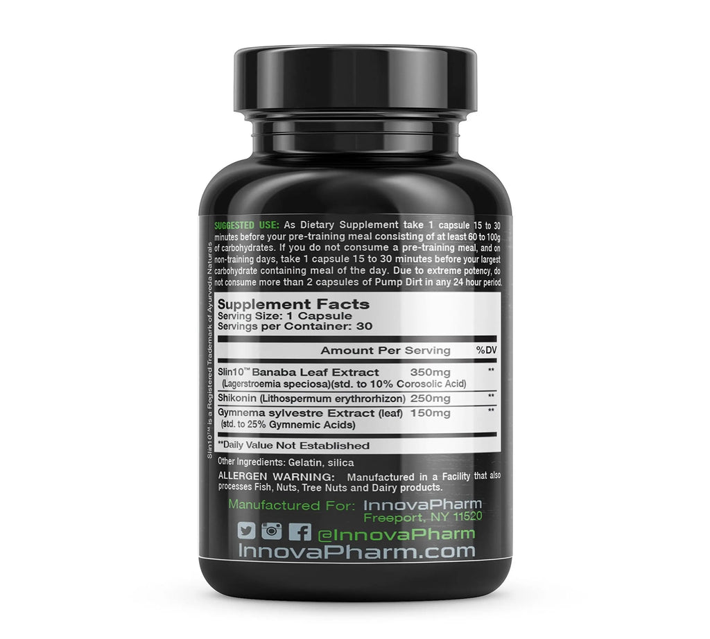 InnovaPharm Pump Dirt - 30 Capsules InnovaPharm Au supplements