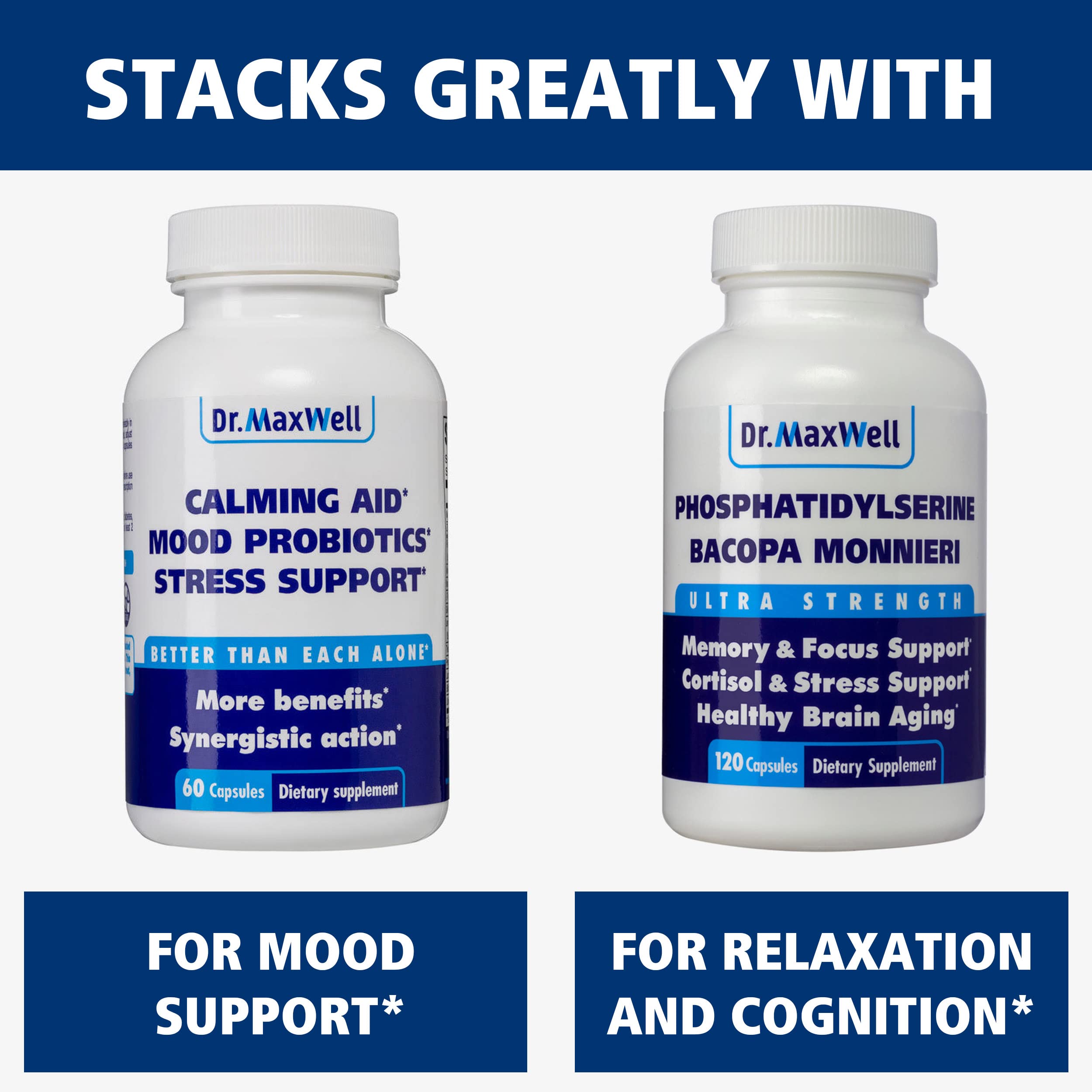 Dr. Maxwell Cortisol Manager Supplement, Supports Relaxation, Mood & Sleep in Times of Occasional Stress, Ashwagandha Rhodiola Adaptogens, Helps Maintain Normal Cortisol Levels, 120 Capsules Dr. Maxwell Au supplements