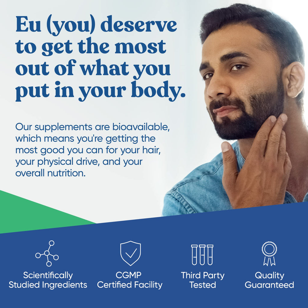 Next Gen Multi for Him Advanced Men’s Multivitamin Supplement - 26-in-1 Multiblend for Beard & Hair Growth, Men’s Reproductive Health, Metabolism, Heart, Skin,