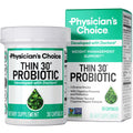 Physician's CHOICE Probiotics & Bloating - 6 Probiotic Strains - Prebiotics - Key ingredient Cayenne - Supports Gut Health
