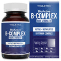 BioActive Vitamin B Complex - Blood Stream Ready, Methylated B Complex - Featuring Methylfolate, 3 BioActive Forms of B12, BenfoPure® B1 & Pantesin