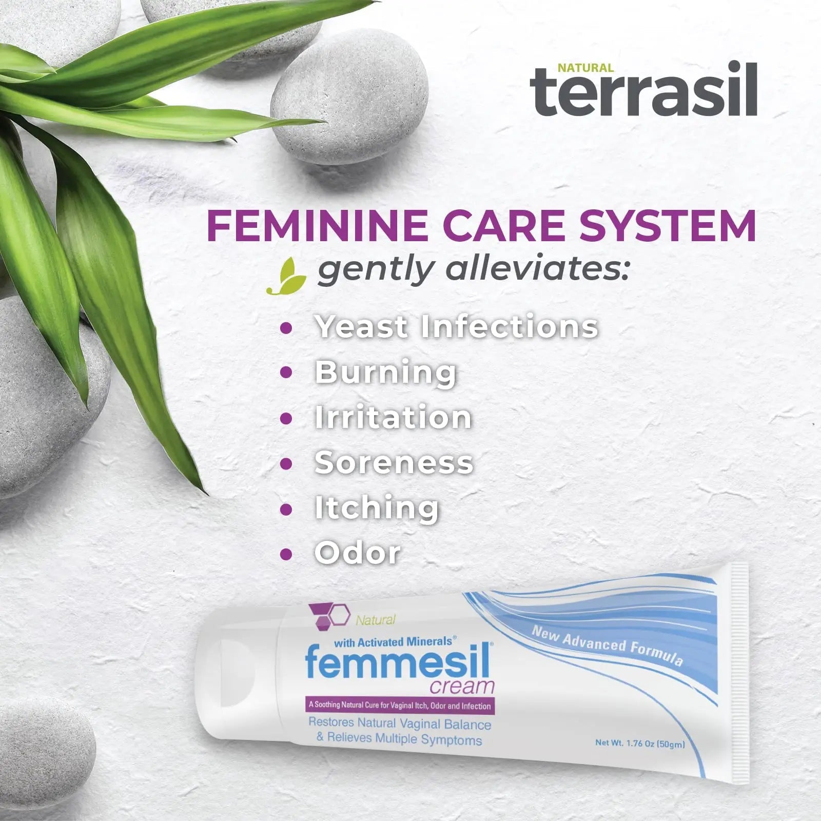 Femmesil Feminine Care Vaginal Health Antifungal Cream for Relief from Yeast Infection, Vaginal Itch & Irritation Aidance Au supplements