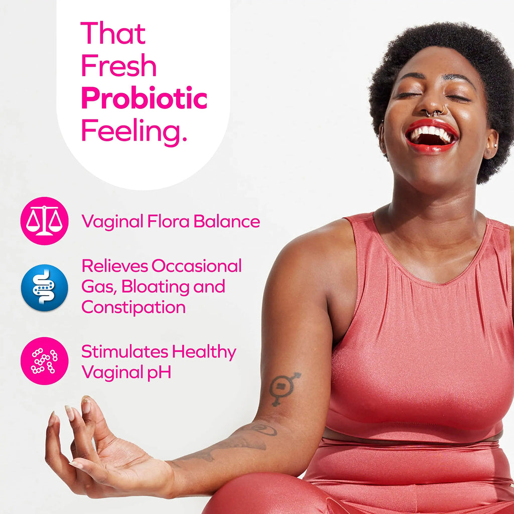 Florajen Women's Vaginal Probiotics, Provides Gut Health & Constipation Relief For Adults And Bloating Relief Florajen Au supplements