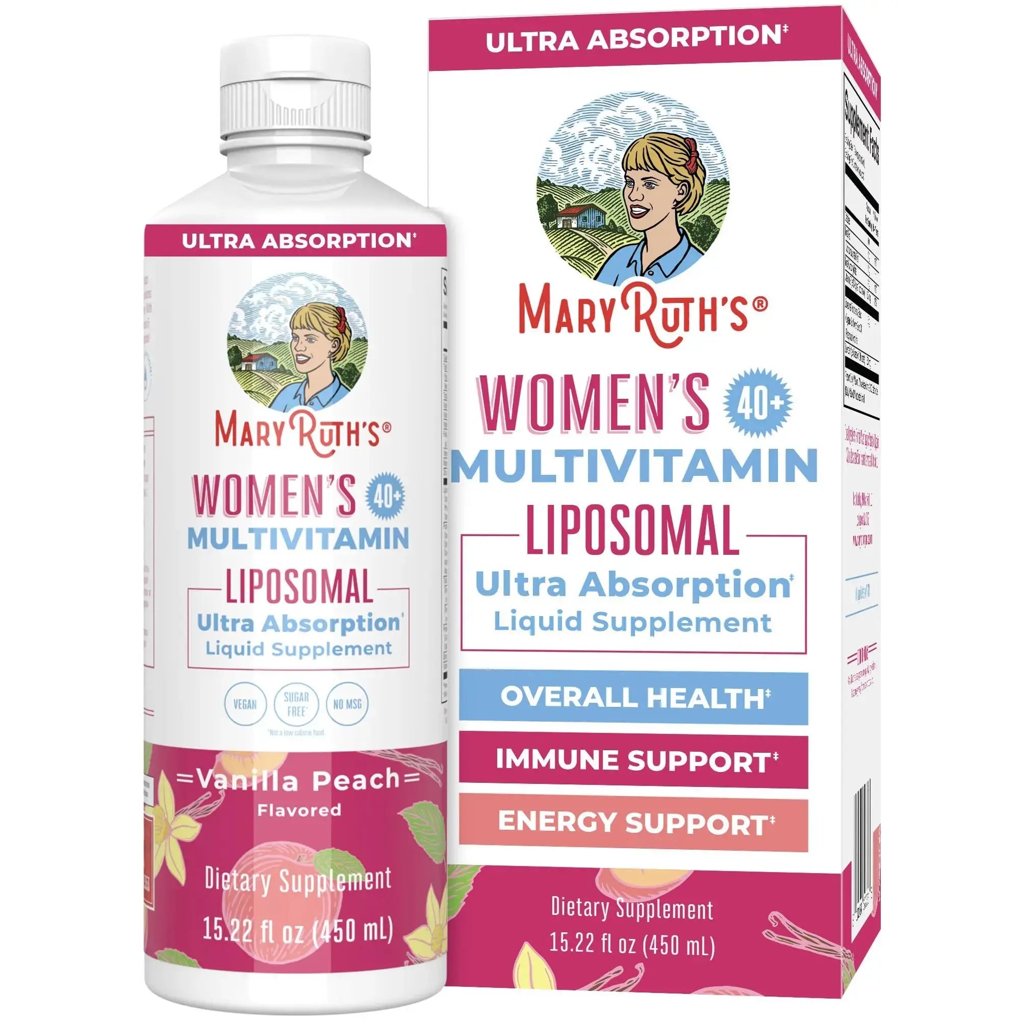 MaryRuth Organics Multivitamin for Women 40+, Womens Multivitamin Liposomal, Immune Support Supplement MaryRuth Organics Au supplements
