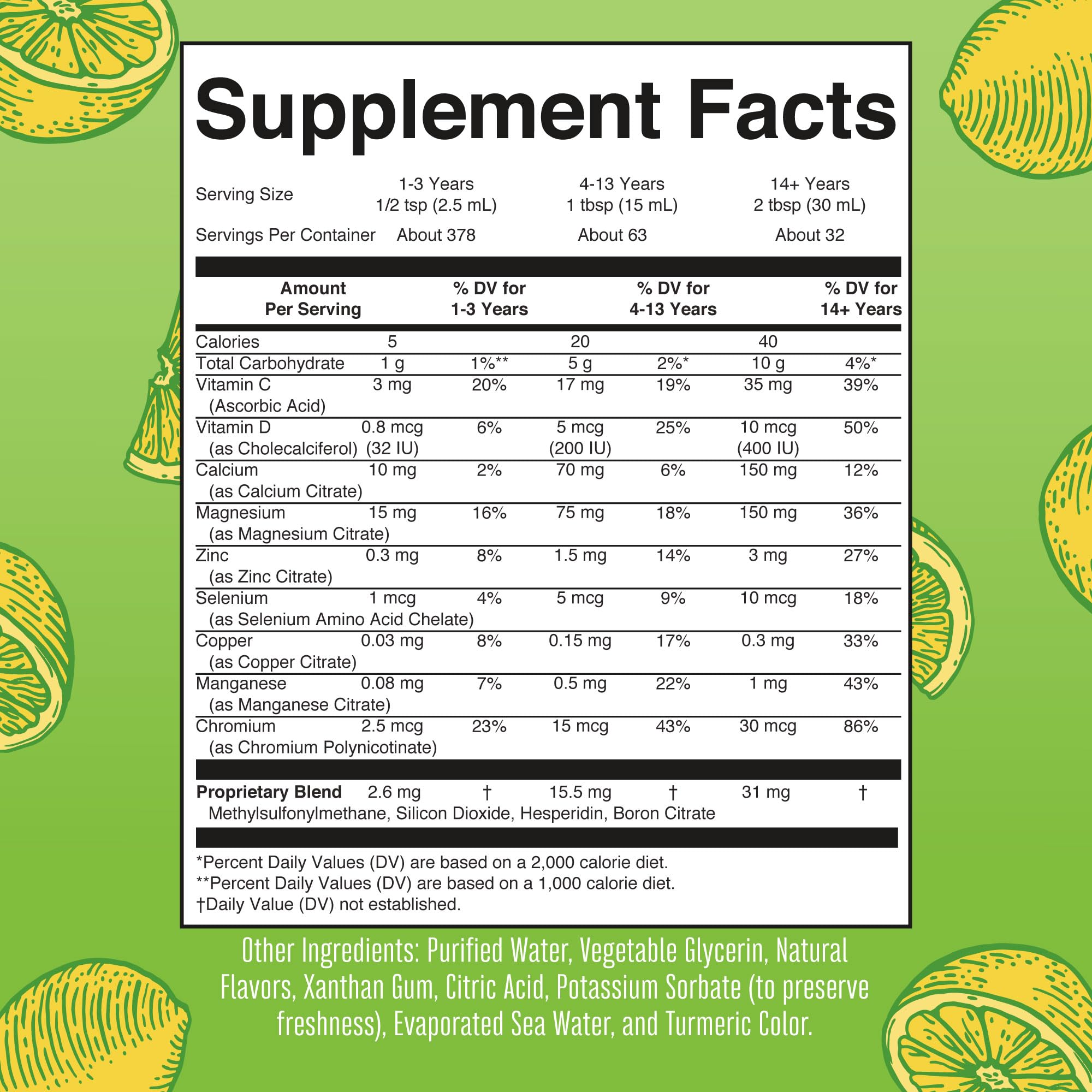 MaryRuth Organics Extra Strength Nighttime Liquid Multimineral | Sugar Free | Calm Magnesium Citrate | NO Melatonin | Calcium Magnesium Zinc | Muscle Relaxation | Lemonade Flavor | Vegan | 32 Serving MARYRUTH'S Au supplements